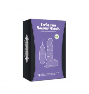 PLEASE ME Electrical Orgasm Morgan Series Dildo (L:16.5cm - D:3.8cm)